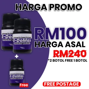 2 Botol Percuma 1 Botol
